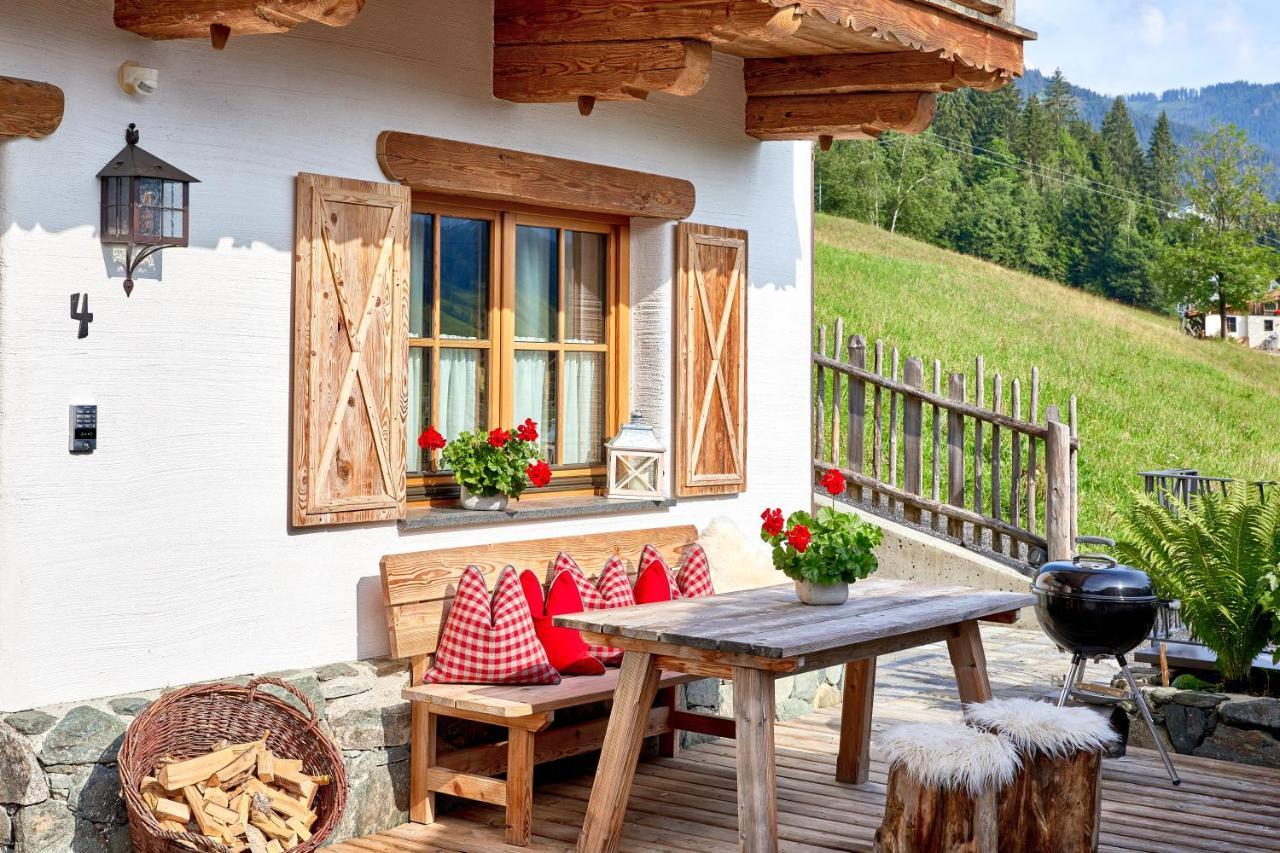 Promi Alm Flachau - Luxus Chalets Bagian luar foto
